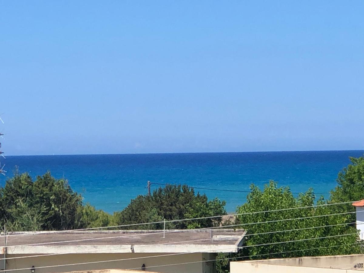 Kakovatos - Luxury Sea View Apartment “Theodora” 54M2. Exteriör bild